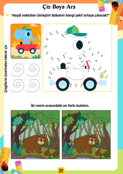 Okul Öncesi Zeka ve Mantık Gelişimi Kitabı  110 Etkinlik - Resim 2