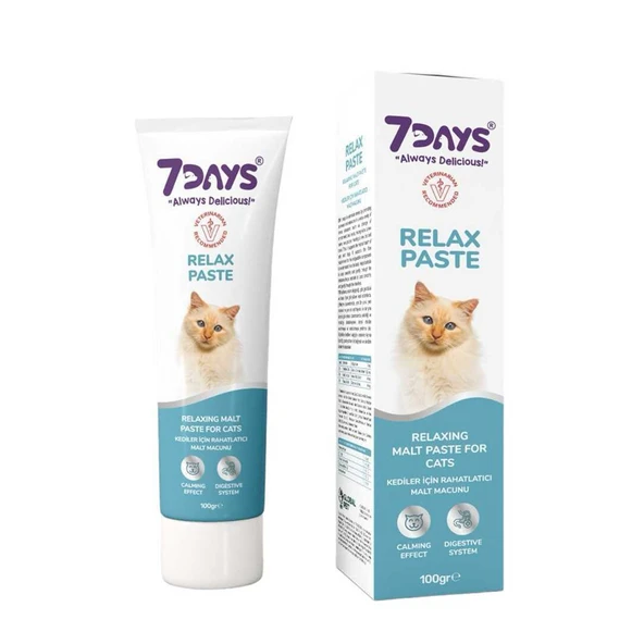 7Days Relax Sakinleştirici Kedi Macunu 100 Gr ürün görseli 1