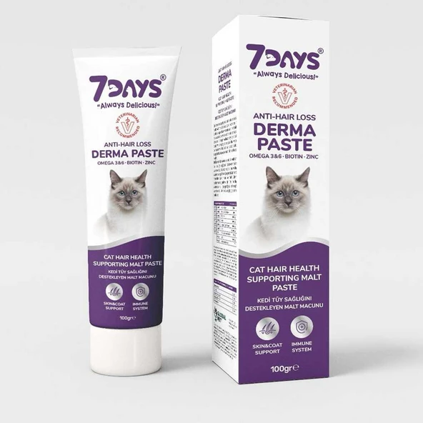 7Days Derma Tüy Dökümü Engelleyici Macun 100 Gr ürün görseli