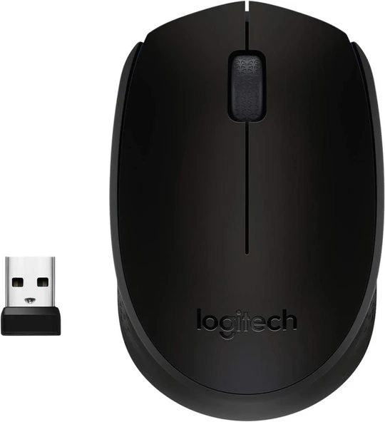 LOGITECH B170 NANO MOUSE KABLOSUZ SİYAH 910-004798 - Resim 3