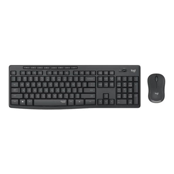 LOGITECH MK295 KABLOSUZ SET SESSİZ USB SİYAH 920-009804 - 6