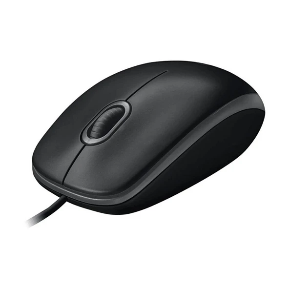 LOGITECH B100 NANO MOUSE KABLOLU SİYAH 910-003357 - 2