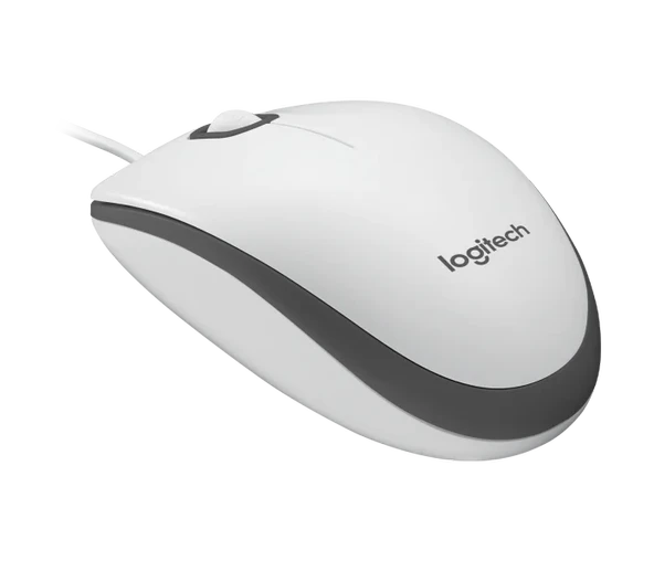 LOGITECH M100 KABLOLU BEYAZ MOUSE - 910-006764 - 4
