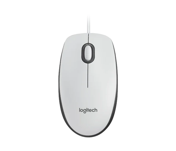 LOGITECH M100 KABLOLU BEYAZ MOUSE - 910-006764