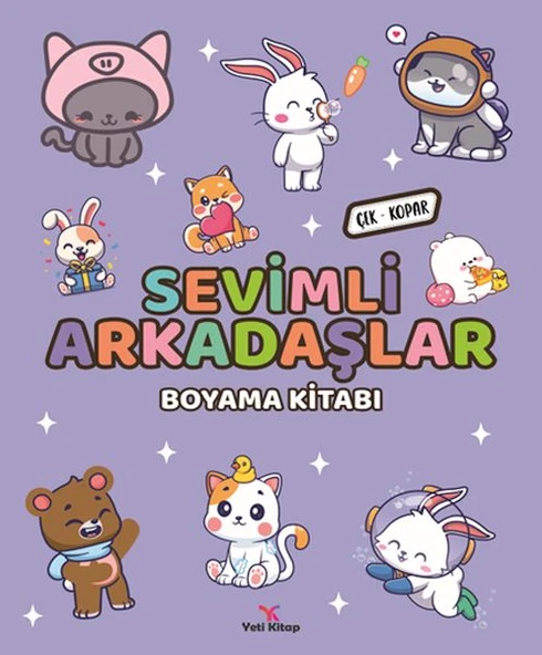 Sevimli Arkadaşlar Boyama Kitabı - Resim 2