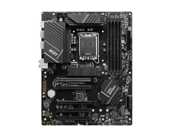 MSI PRO B760-P DDR4 II 5333(OC) PCI-E M.2 HDMI DP ATX 1700P - 12