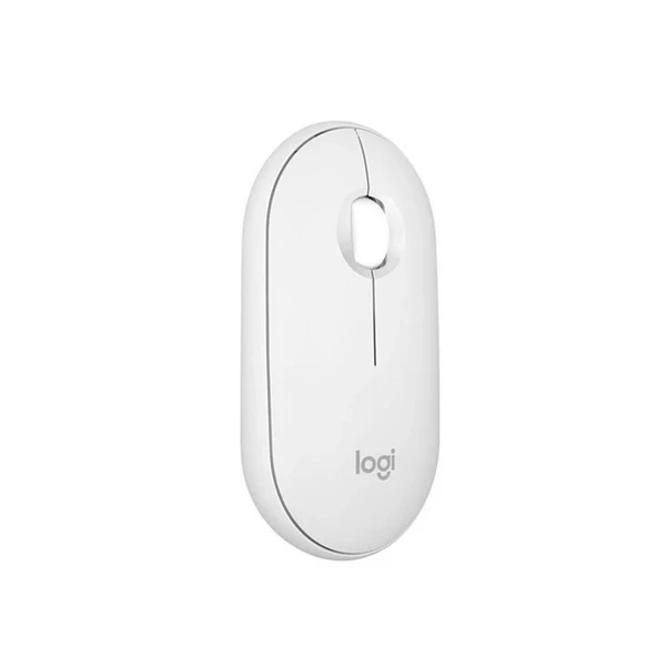 LOGITECH PEBBLE M350S BEYAZ KABLOSUZ SESSİZ MOUSE 910-007013 - 3