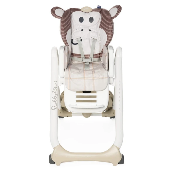 Chicco Polly 2 Start Mama Sandalyesi Monkey - 5