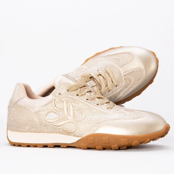 GUJA 25Y318 TAŞ DETAYLI KADIN SNEAKERS SPOR AYAKKABI - Resim 6