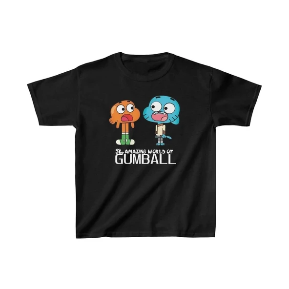 Çocuk Unisex Baskılı T-Shirt - Siyah ürün görseli 1