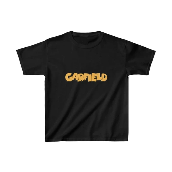 Çocuk Unisex Baskılı T-Shirt - Siyah ürün görseli 1