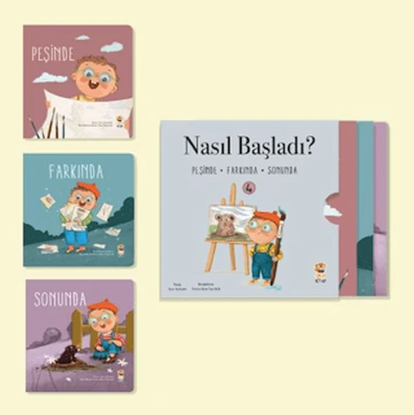 Nasıl Başladı? - Her Şey Seninle Başladı 4 Kitap ürün görseli
