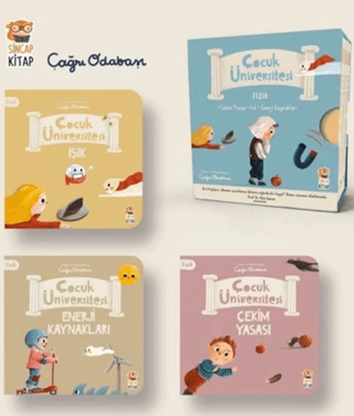 Çocuk Üniversitesi Fizik Set (3 Kitap) ürün görseli