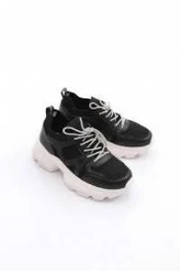 GUJA 25Y321 KALIN TABAN TEKSTİL KADIN SPOR AYAKKABI - Resim 7