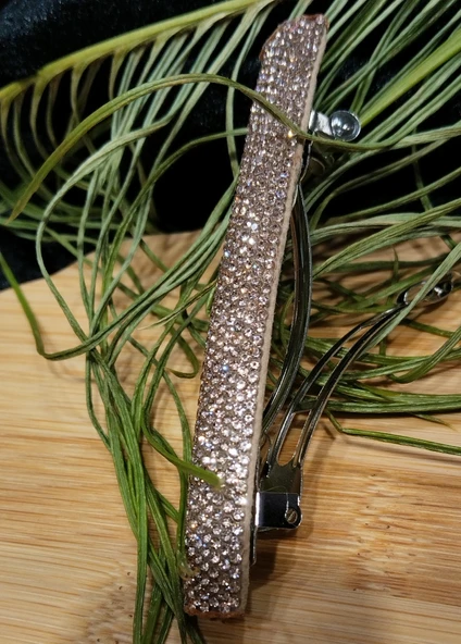 Monalisa Home Lüks Taşlı Sıkıştırmalı Maşalı Toka - Resim 2