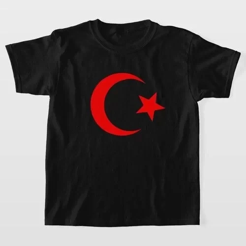 Unisex Çocuk Baskılı T-Shirt - Siyah ürün görseli 1