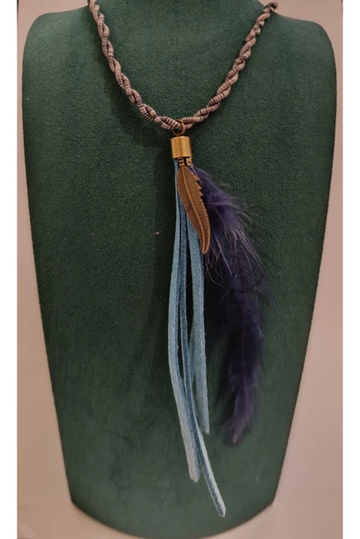 Monalisa Home  Lüks Figürlü Gösterişli  Kolye ürün görseli 1