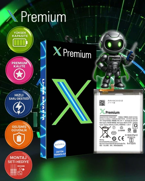 Xpremium Samsung Note 10 Lite SM-N770 Batarya Pil Süper Yüksek Kalite 4500 mAh - 1