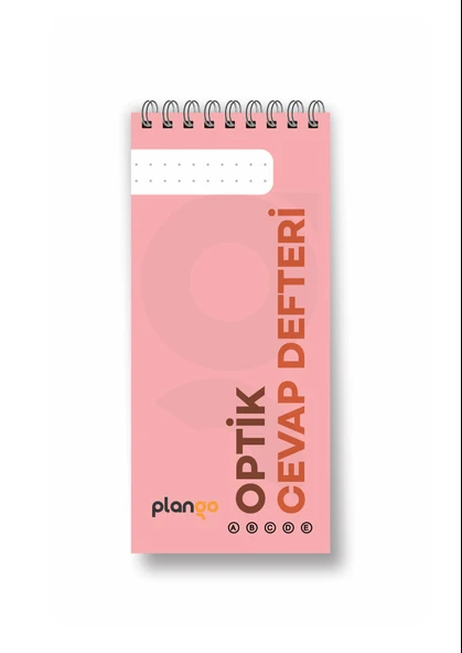 Optik Cevap Defteri PUDRA (4 Adet - 200 Sayfa) Sınava Hazırlık Optik Form Defteri - Plango - 2