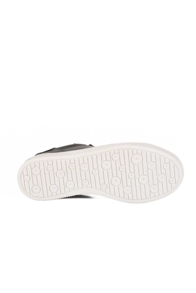 Aspor Siyah Beyaz Bağcıklı Kadın Spor Ayakkabı - Resim 5