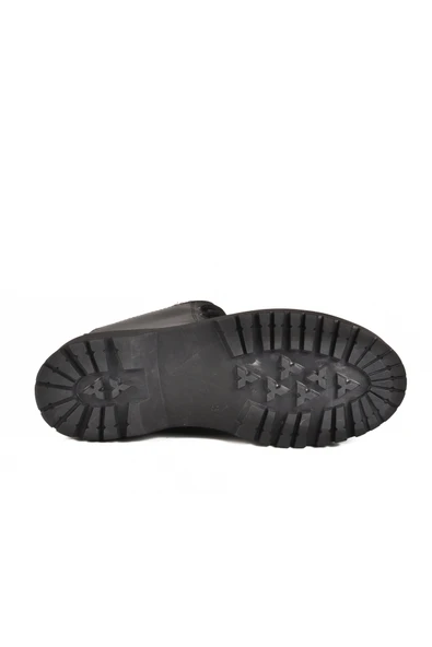 Aspor Siyah Bağcıklı Fermuarlı Kadın Bot - 5