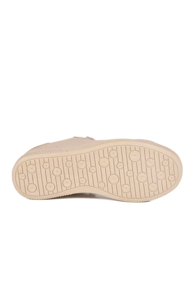 Aspor Bej Bağcıklı Kadın Spor Ayakkabı - Resim 5