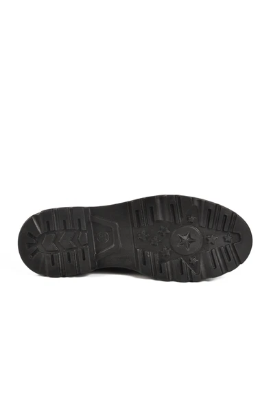 Aspor Siyah Rugan Kadın Günlük Ayakkabı - Resim 5