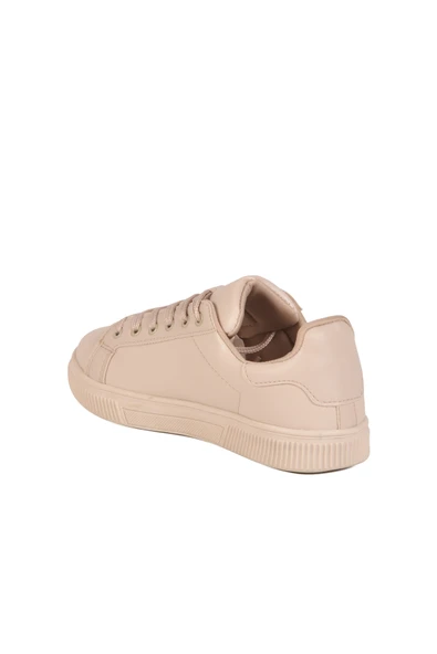 Aspor Bej Bağcıklı Kadın Spor Ayakkabı - Resim 4