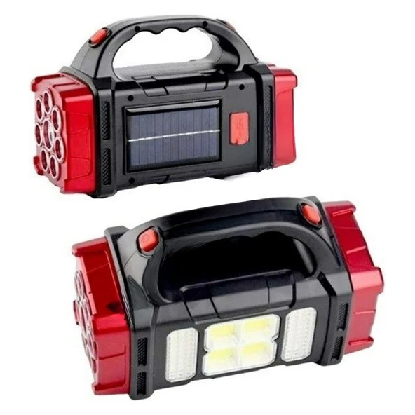 BUFFER® Çok Fonksiyonlu Elde Güneş Enerjili Lamba - 38W - Resim 5