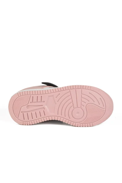 Cool Pudra Cırtlı Kız Çocuk Sneaker - 5