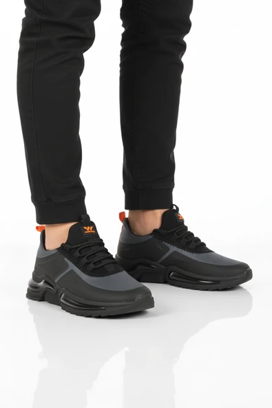 Walkway Füme Bağcıklı Erkek Spor Ayakkabı ürün görseli 1