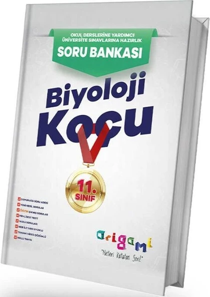 11. Sınıf Biyoloji Origami Soru Bankası Tammat Yayıncılık ürün görseli 1