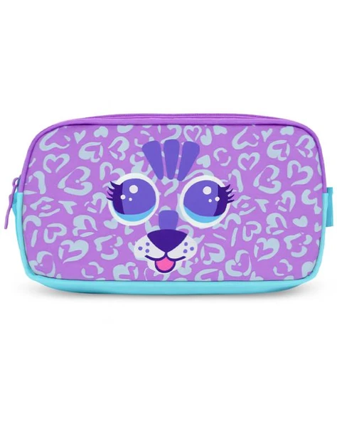 Kaukko Kids Kalem Çantası Cute Face Tiger L8144 ürün görseli