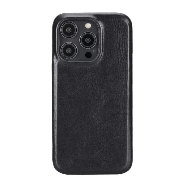 Apple iPhone 14 Pro Uyumlu Deri Arka Kapak ROCK RST1 ürün görseli