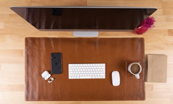 Deri Masa Matı 91*48cm RST2 Taba - 2