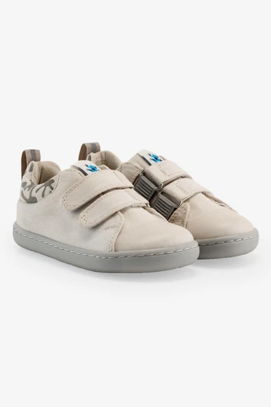 Smart Walker Canvas Play Beyaz Barefoot Çocuk Ayakkabı - Resim 3