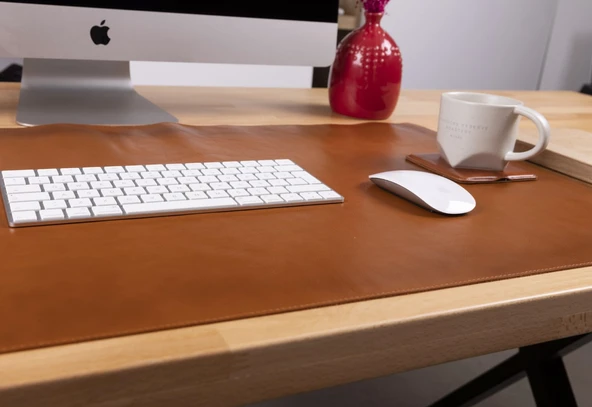 Deri Masa Matı 91*48cm RST2 Taba - 3