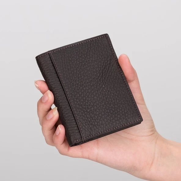 Yetta Deri Kartlık CH833 FL2 Kahverengi - 3