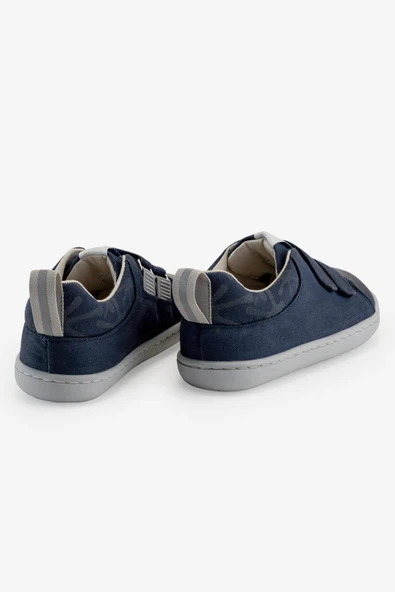 Smart Walker Canvas Play Lacivert Barefoot Çocuk Ayakkabı - Resim 6