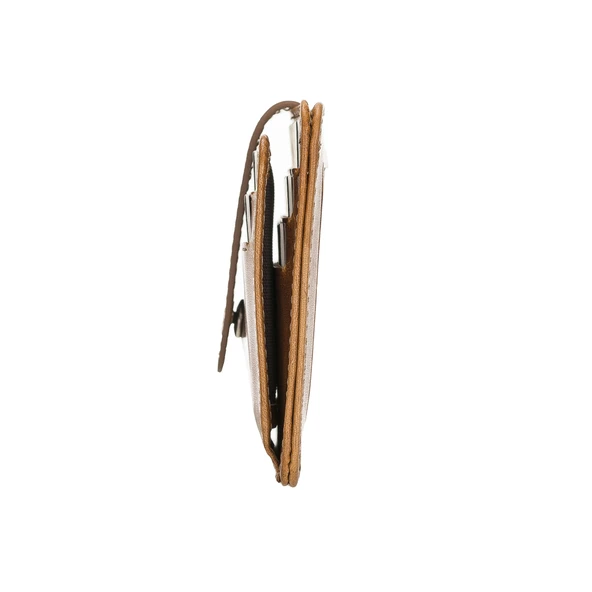 Çok Bölmeli Slim Deri Kartlık BLW019 V18 Taba - 2