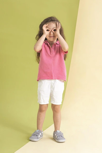 Smart Walker Canvas Play Beyaz Barefoot Çocuk Ayakkabı - Resim 4