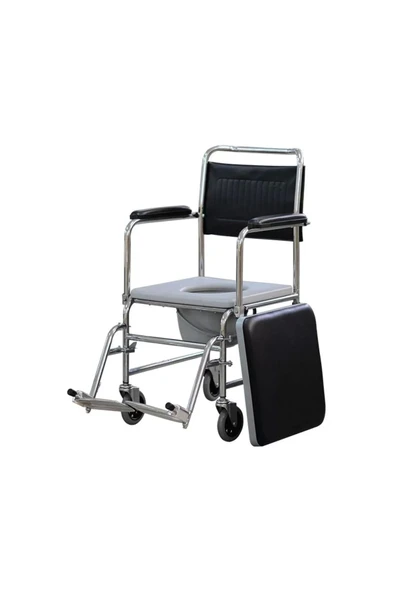 WE CHEM WE CHEM VERA Hasta Tuvaletli Taşıma Arabası klozetli ürün görseli 1