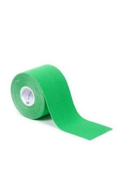 VZN MEDİCAL EQUİPMENT VZN MEDİCAL EQUİPMENT Vzn Ağrı Bandı Original Kinesiology Tape 5cm X 5m Yeşil - Resim 2