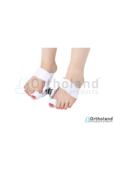 ORTHOLAND ORTHOLAND Ayarlı Baş Parmak Kemik Düzeltici Baş Parmak Eğriliği Düzeltme Hallux Valgus Ayarlanabilir Ortez - Resim 4