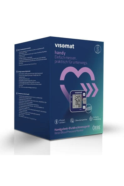 VİSOMAT VİSOMAT Handy Bilekten Ölçme Tansiyon Aleti - 3