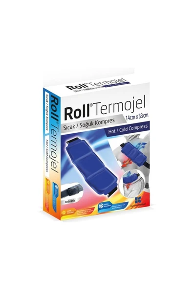 ROLL ROLL Termojel Sıcak / Soğuk Kompres Çırtlı Bel-Sırt-Karın 14 Cm X 33 Cm ürün görseli 1