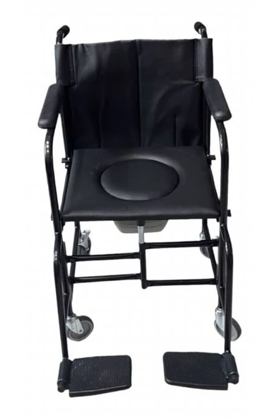 GÜNEYSAN GÜNEYSAN Koridor Arabası Tekerlekli Hasta Tuvaleti Banyo Arabası - Resim 2