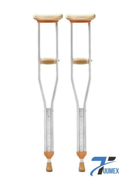TUUMEX TUUMEX Koltuk Değneği 1 Çift Yüksek Kalite Ortopedik Yürüme Desteği Değneği ürün görseli 1