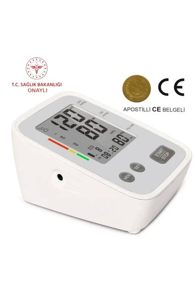 LİFE NET MEDİKAL LİFE NET MEDİKAL Türkçe Konuşan Pilli Ve Usb Ile Çalışan Üst Koldan Ölçer Dijital Tansiyon Aleti Wbp114 Balmont - Resim 2