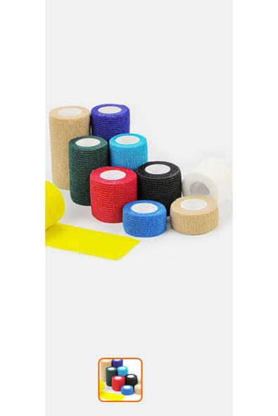 ORTHOLAND ORTHOLAND 2.5x4.5 mt COBAN BANDAJ ( 20 Adet) KARIŞIK RENK ürün görseli